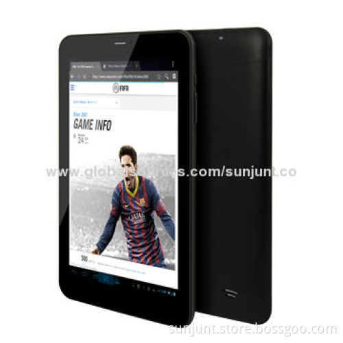 Dual-SIM Card 7-inch 3G Tablet PCs with 1,024 x 600 Pixels Resolution